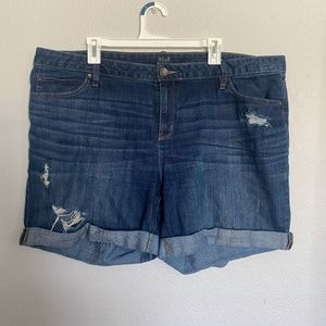 a.n.a womens jean shorts
